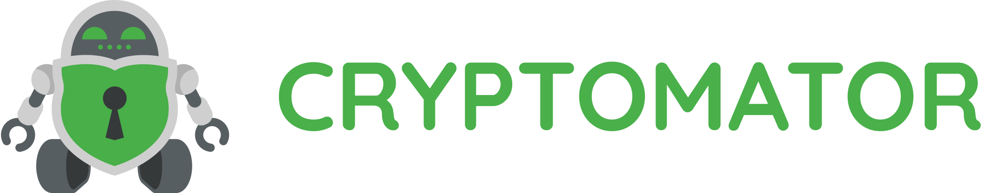 Cryptomator Logo mit Text
